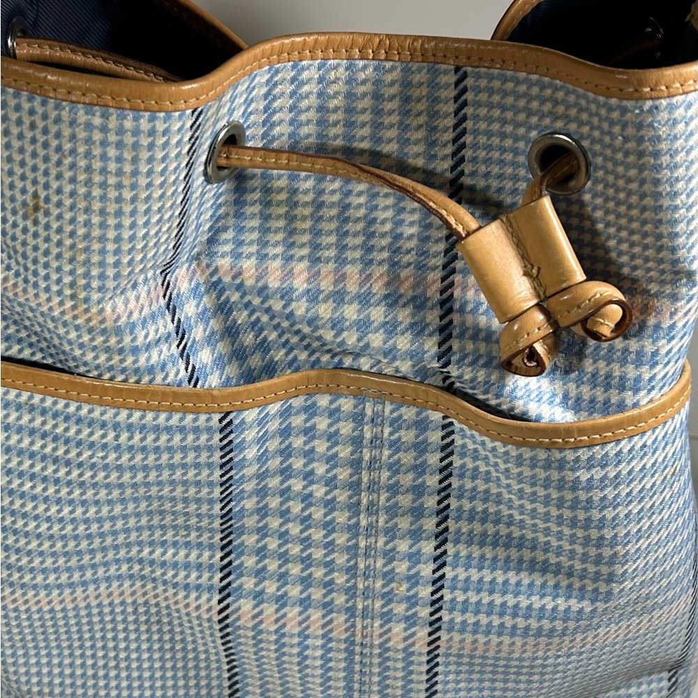 Ralph Lauren Vintage Bucket Drawstring Handbag.